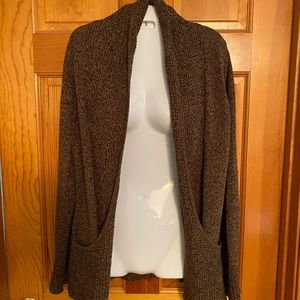 Brown and Tan Medium Sweater